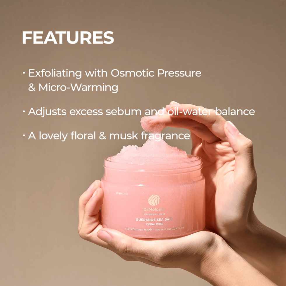 Dr.Melaxin Guerande Sea Salt Perfume Body Scrub (2 types) - UShops