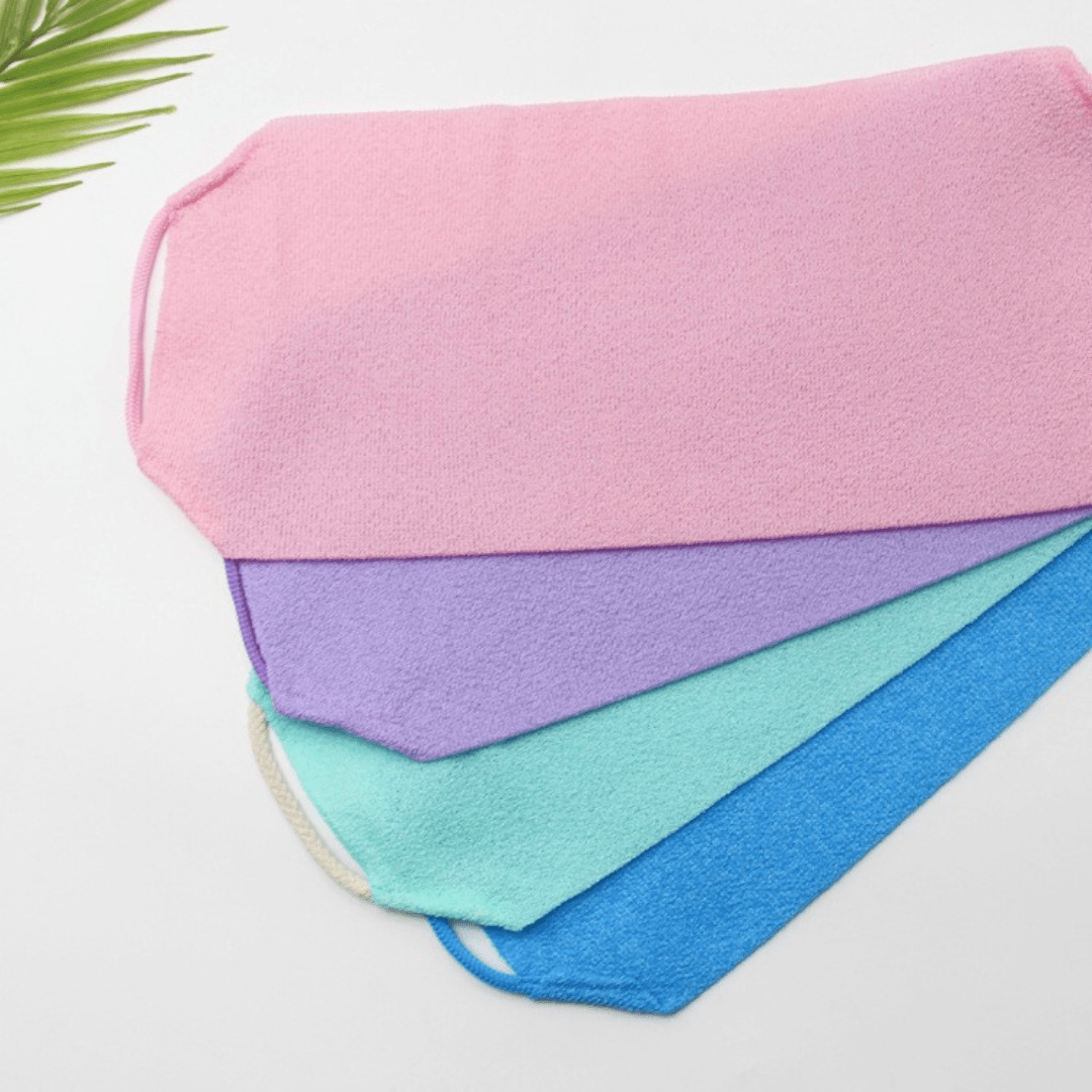 Exfoliating Back Scrubber Towel - UShops