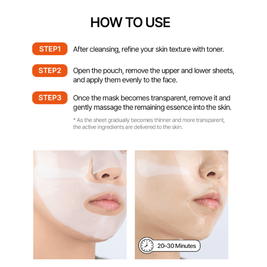 Farmstay Age Defying & Brightening Ginseng & Niacinamide Hydrogel Mask - UShops