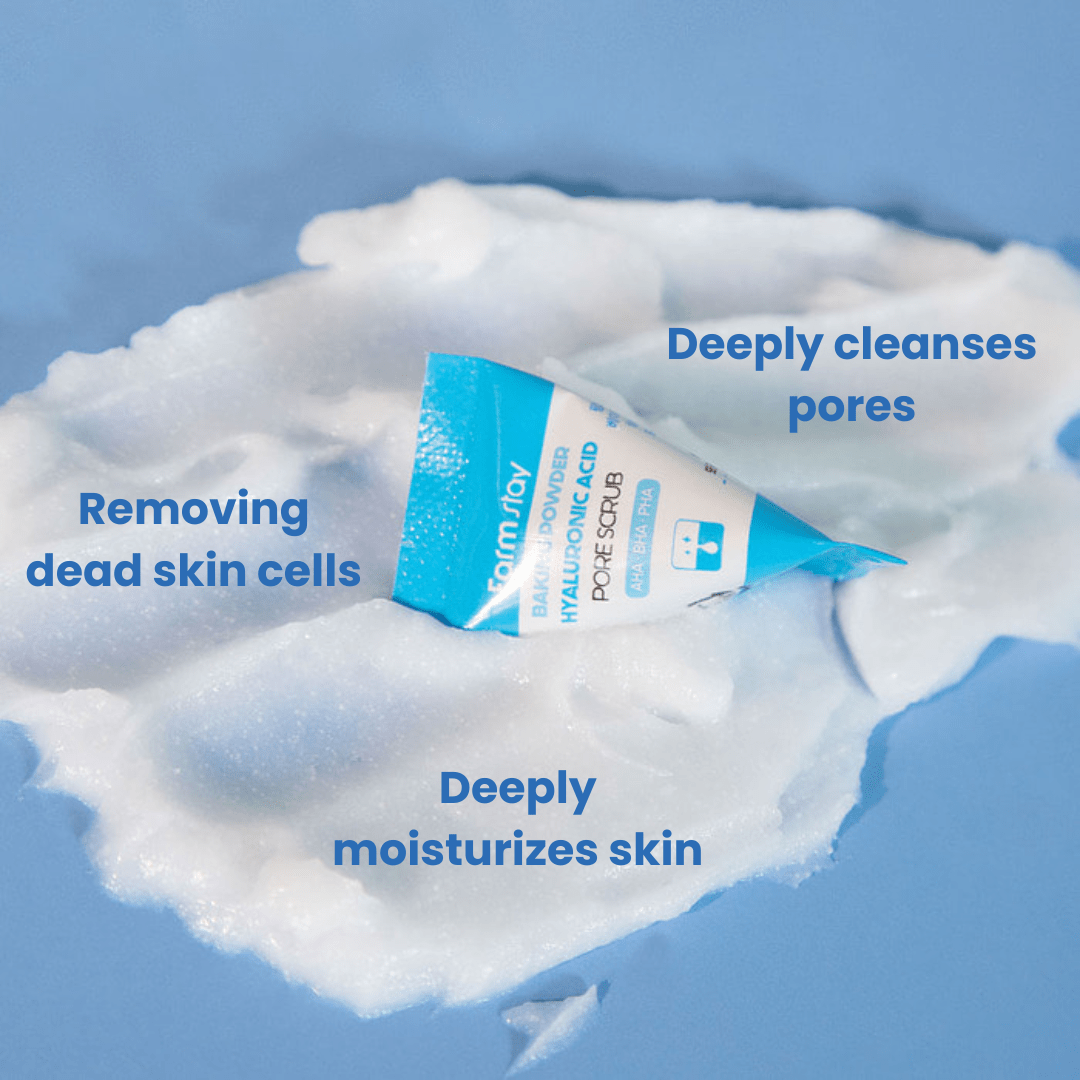 Farmstay Baking Powder Hyaluronic Acid Pore Scrub (7g x 25) - UShops