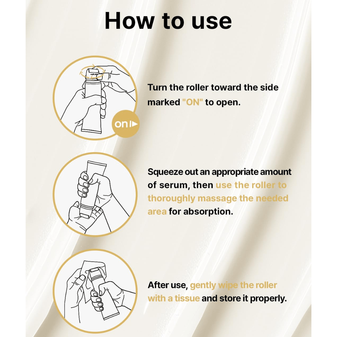 Farmstay Black Snail & Peptide 9 Perfect Facial & Neck Roller Serum - UShops