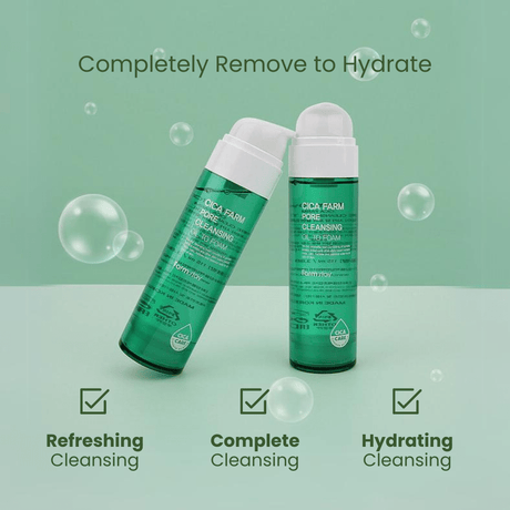 Farmstay Cica Farm Pore Cleansing Oil to Foam (115ml) - UShops
