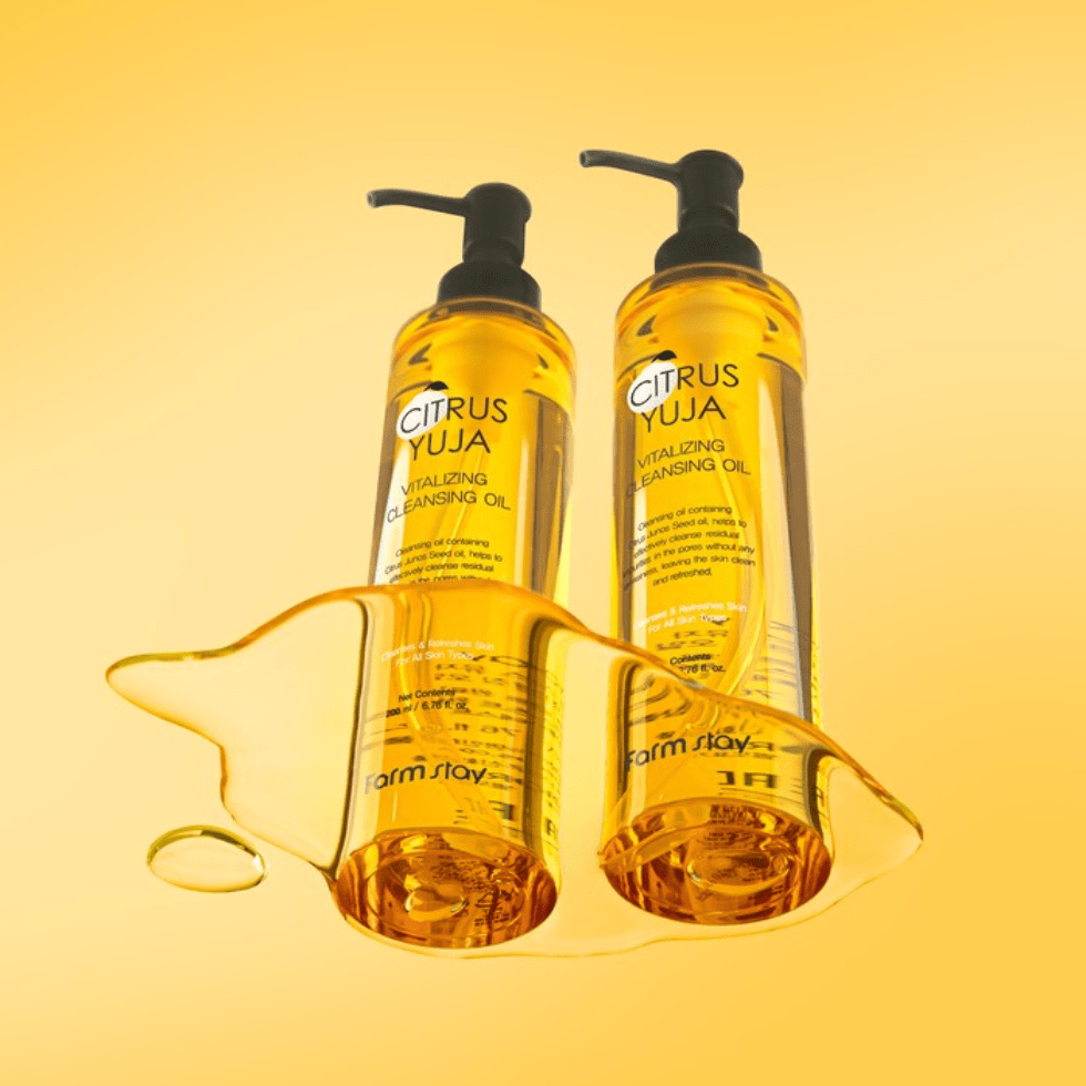 Farmstay Citrus Yuja Vitalizing Cleansing Oil (200ml) - UShops
