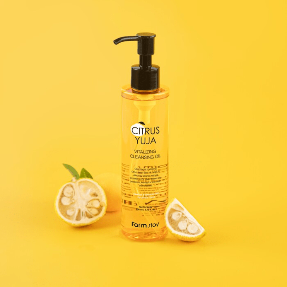 Farmstay Citrus Yuja Vitalizing Cleansing Oil (200ml) - UShops