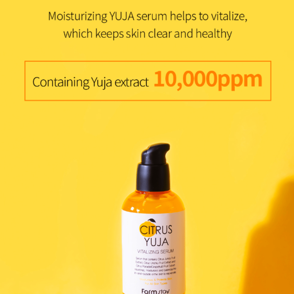 Farmstay Citrus Yuja Vitalizing Serum (100ml) - UShops
