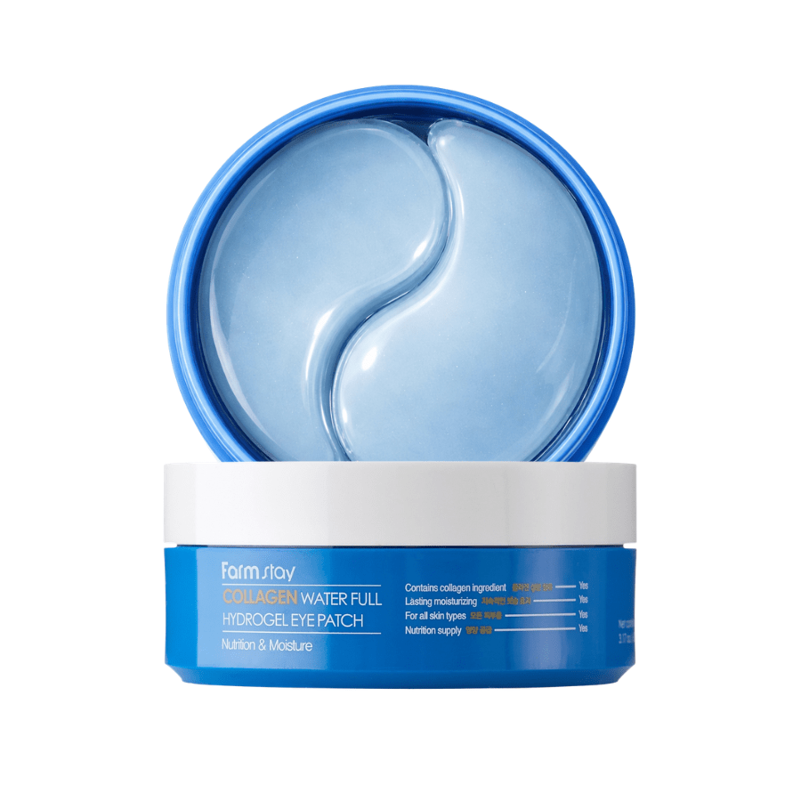 Farmstay Collagen Water Full Hydrogel Eye Patch 90g (60 pcs) - UShops