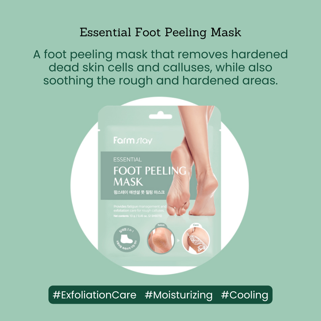 Farmstay Essential Foot Peeling Mask (1 Pair) - UShops