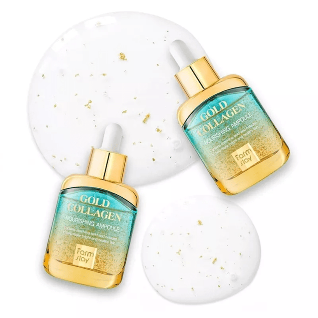 Farmstay Gold Collagen Nourishing Ampoule (35ml) - UShops