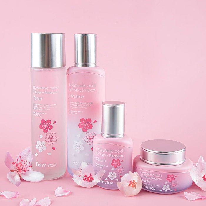 Farmstay Hyaluronic Acid & Cherry Blossom Cream (55ml) - UShops