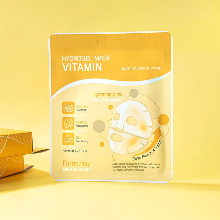 Farmstay Hydrogel Overnight Mask Collagen & Vitamin - UShops
