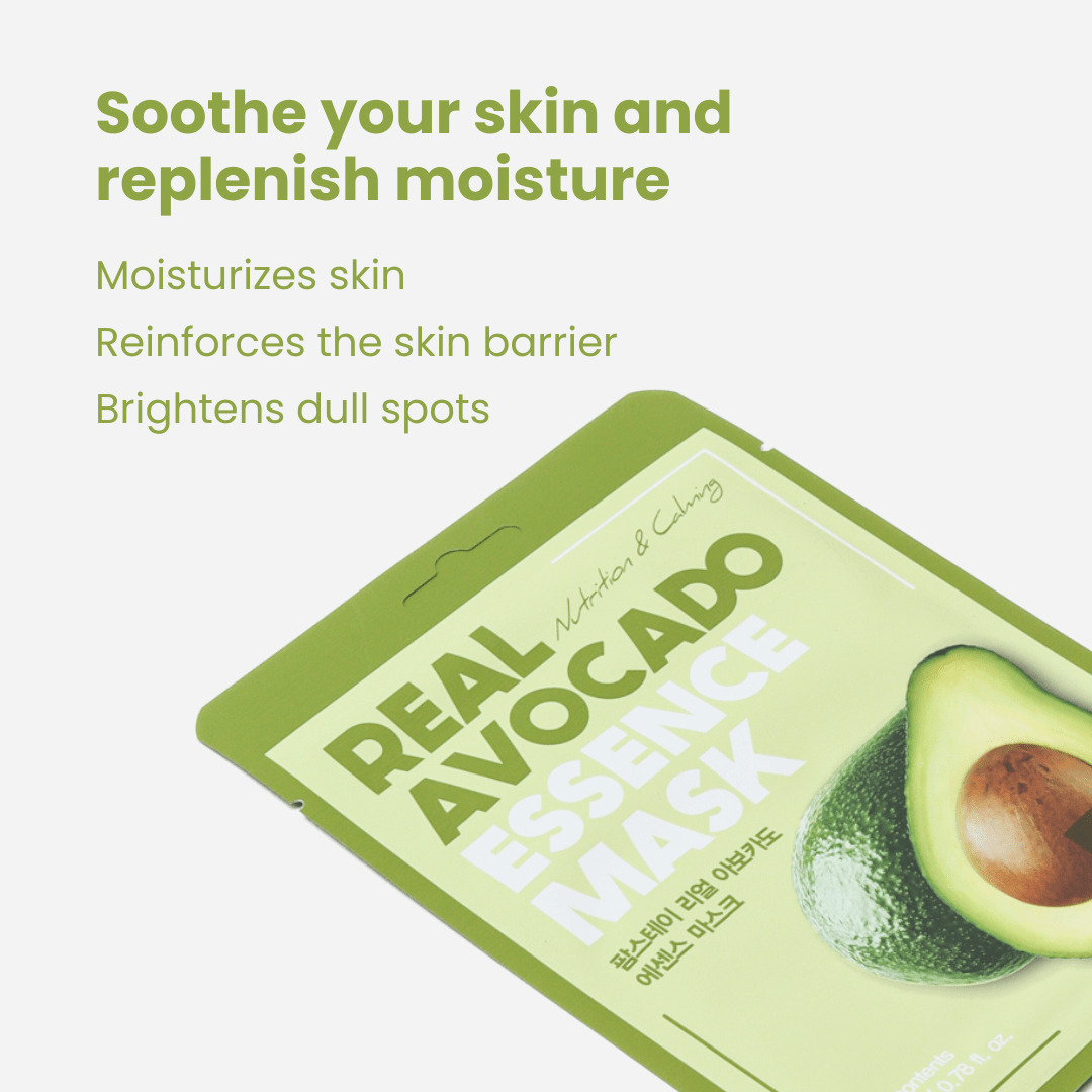 Farmstay Real Avocado Essence Mask (10 sheets) - UShops