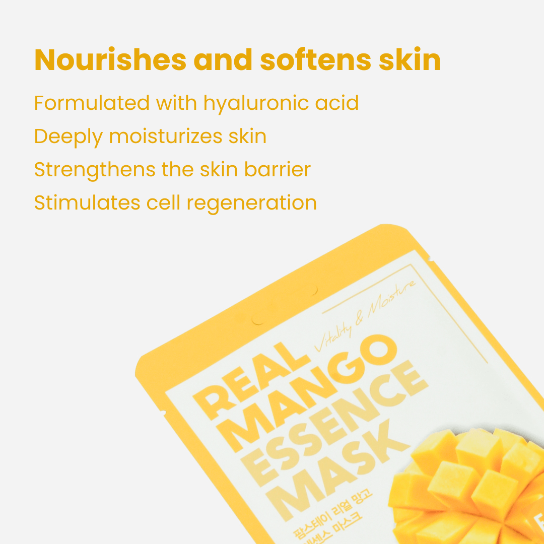 Farmstay Real Mango Essence Mask (10 sheets) - UShops