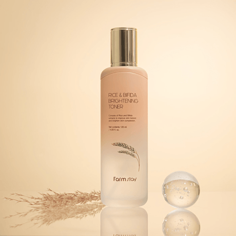 Farmstay Rice & Bifida Brightening Toner (120ml) - UShops