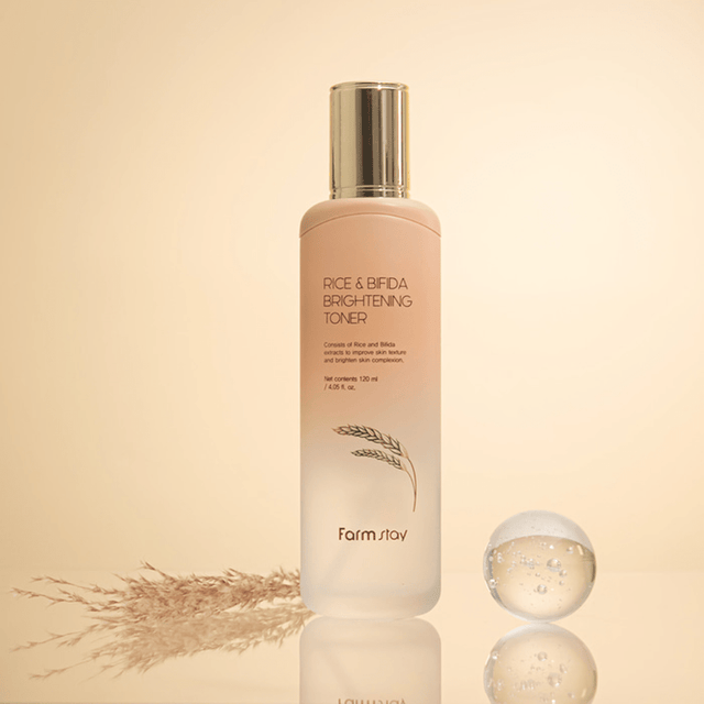 Farmstay Rice & Bifida Brightening Toner (120ml) - UShops