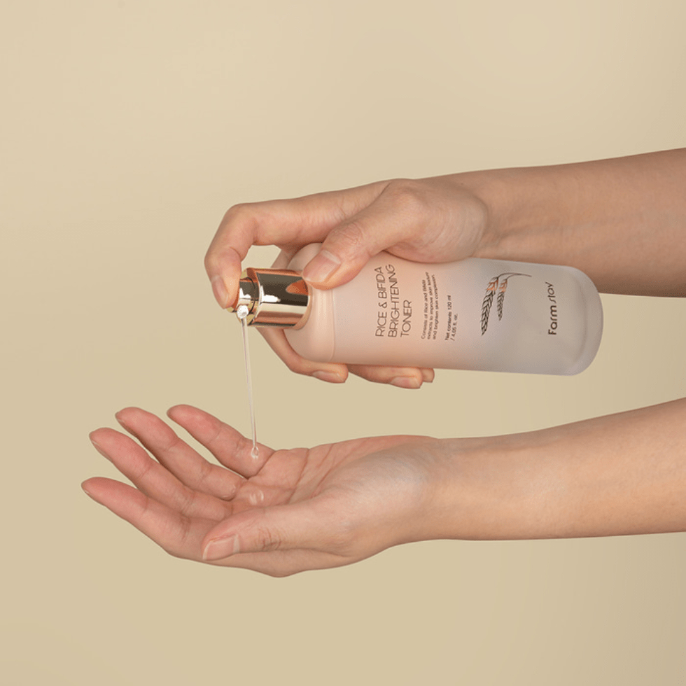 Farmstay Rice & Bifida Brightening Toner (120ml) - UShops