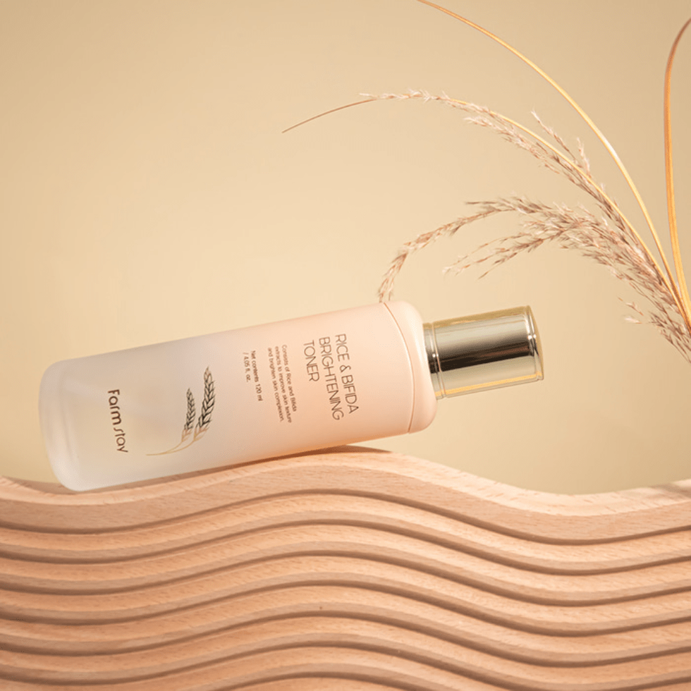 Farmstay Rice & Bifida Brightening Toner (120ml) - UShops