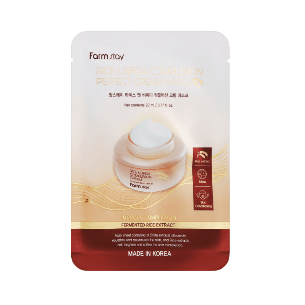 Farmstay Rice & Bifida Cream Mask (10 sheets) - UShops
