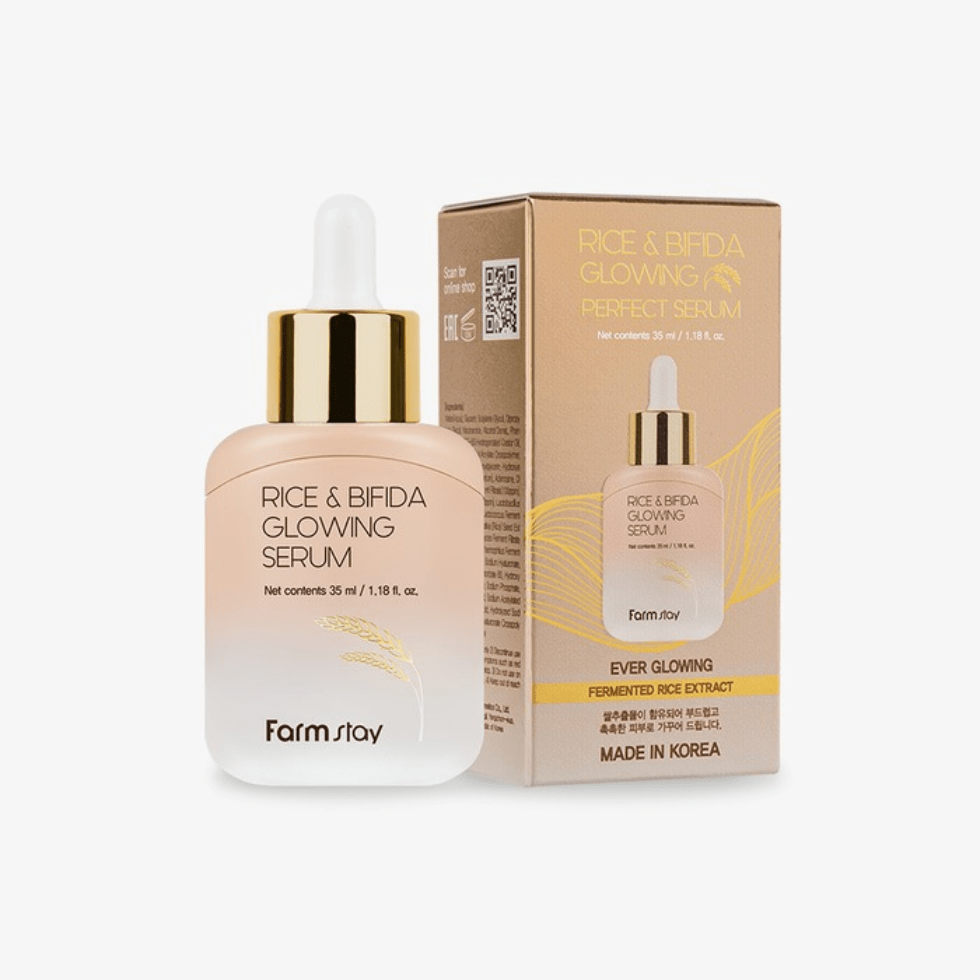 Farmstay Rice & Bifida Glowing Serum (35ml) - UShops