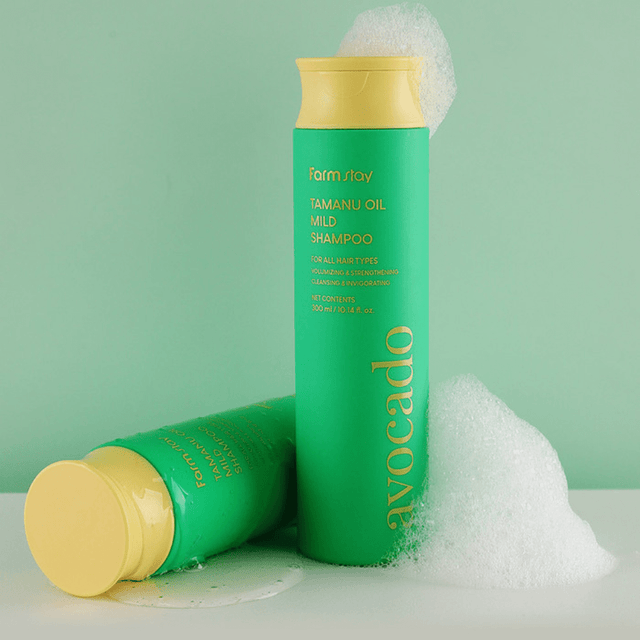 Farmstay Tamanu Oil Mild Shampoo Avocado (300ml) - UShops