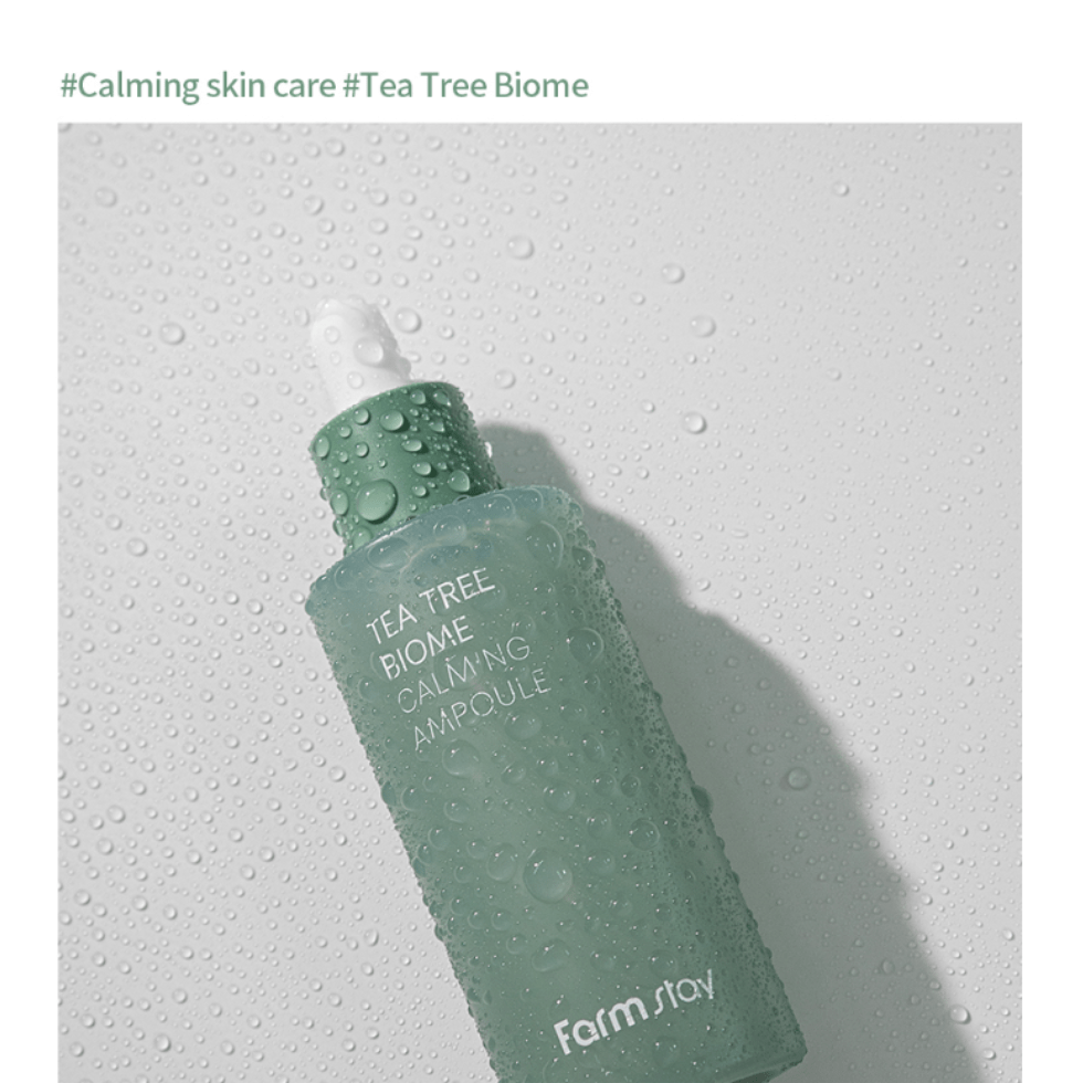 Farmstay Tea Tree Biome Calming Ampoule (50ml) - UShops