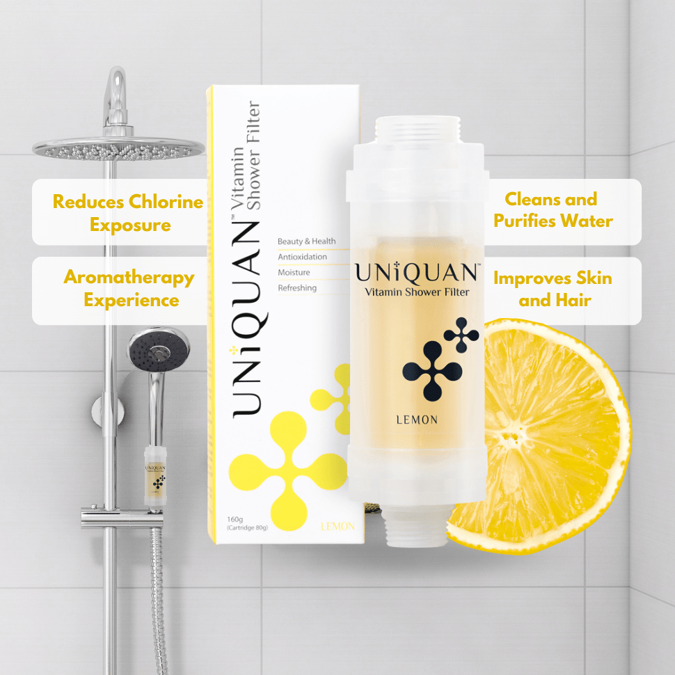 Uniquan Vitamin Shower Filter - Lemon - UShops