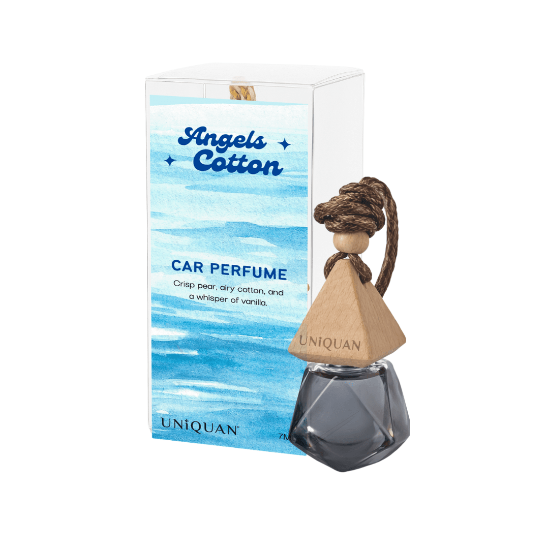 UNIQUAN Wooden Hanging Car Perfume (7ml) (4 scents) - UShops