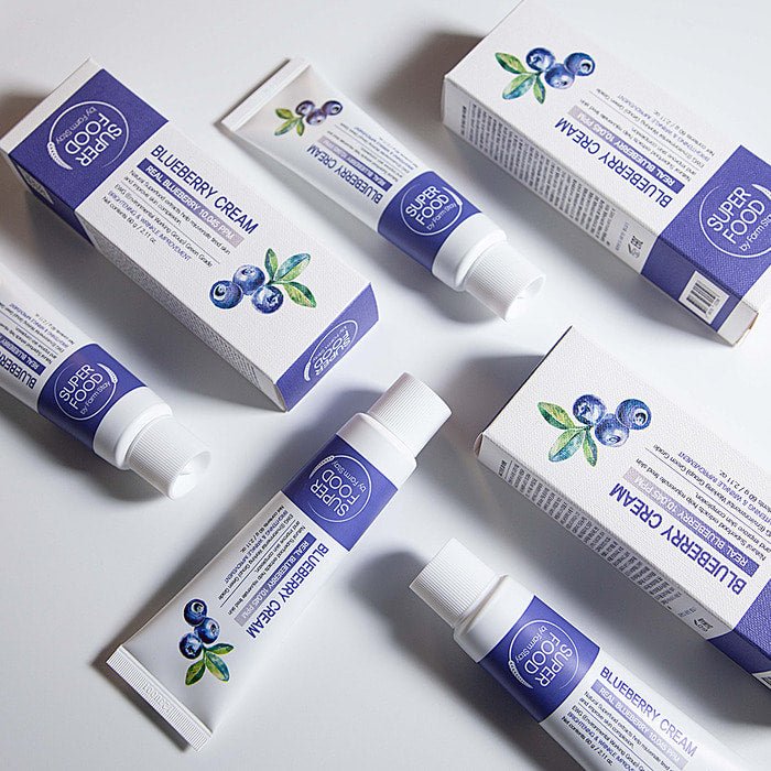 Superfood Blueberry Cream Rejuvenate tired skin, moisturize deeply, improve elasticity and reduce wrinkles for healthier skin