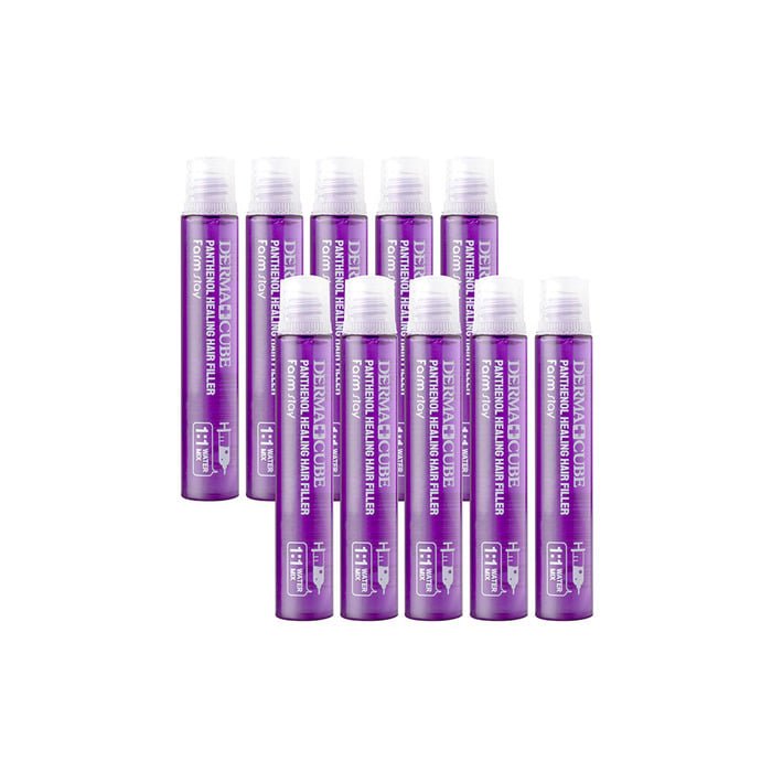 Farmstay - Derma Cube Panthenol Healing Hair Filler - Ushops - Korea Hair treatment