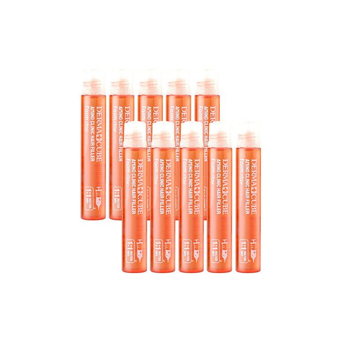 Farmstay - Derma Cube Amino Clinic Hair Filler - UShops - Korea hair treatment