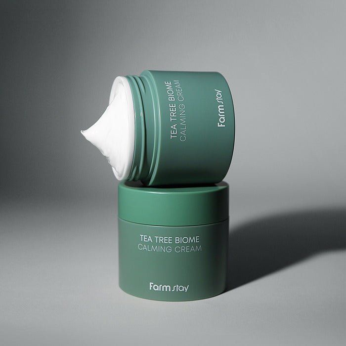 Anti-aging-Calming/Soothing-Cream/Balm-Farmstay-Farmstay Tea Tree Biome Calming Cream - UShops Korean Cosmetics