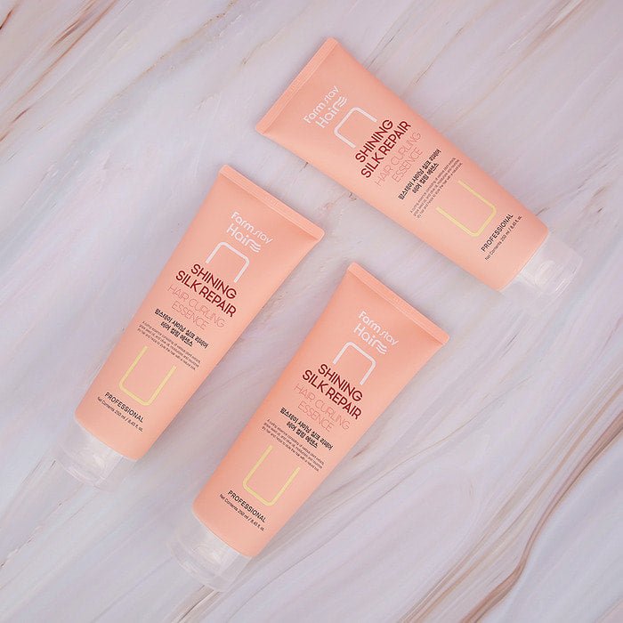 Farmstay Shining Silk Repair Hair Curling Essence: Nourishes and repairs damaged hair, provides long-lasting curls.