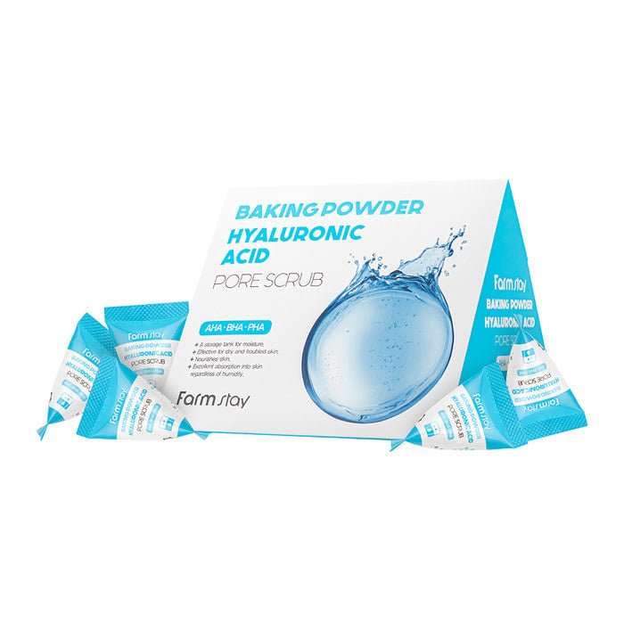 Farmstay - Farmstay Baking Powder Hyaluronic Acid Pore Scrub - UShops Korean Cosmetics