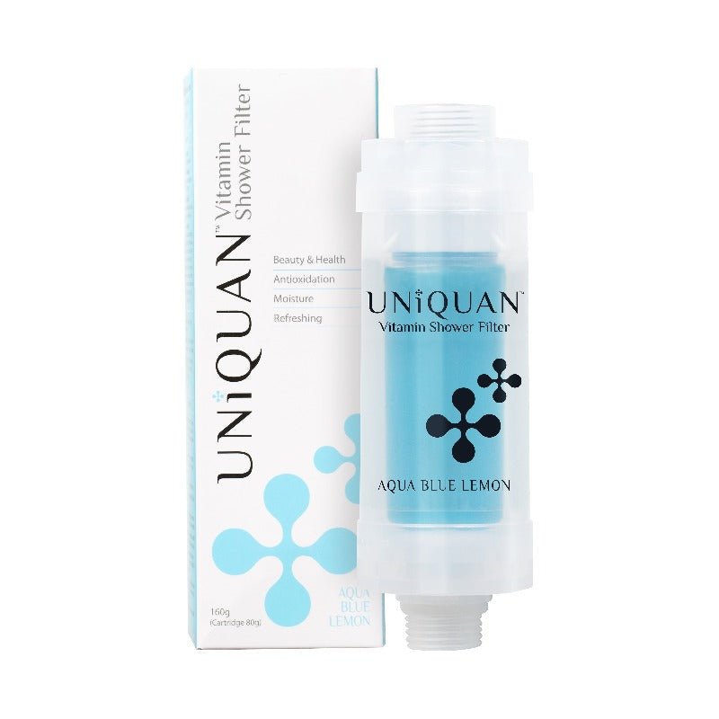 Lifestyle > Shower Filters-Shower Filters-Uniquan-Uniquan Vitamin Shower Filter - Aqua Blue Lemon - UShops Korean Cosmetics