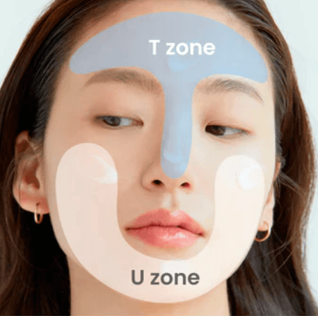 AXIS-Y Cera-Heart My Type Duo Cream: Duo cream for balanced personalized skincare. Blue gel for T Zone, cream for U Zone.