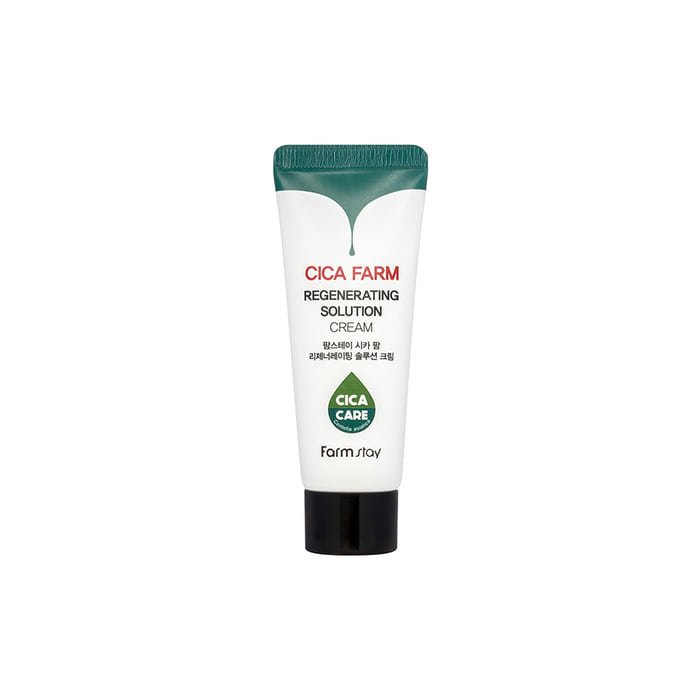 Farmstay Cica Farm Special Mini Kit: 4-piece set with centella asiatica extract for soothing skin, balancing oil and moisture