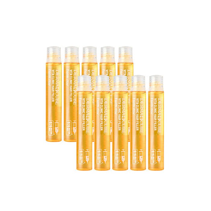 Farmstay - Derma Cube Vita Clinic Hair Filler - Ushops - Korea Hair Treatment
