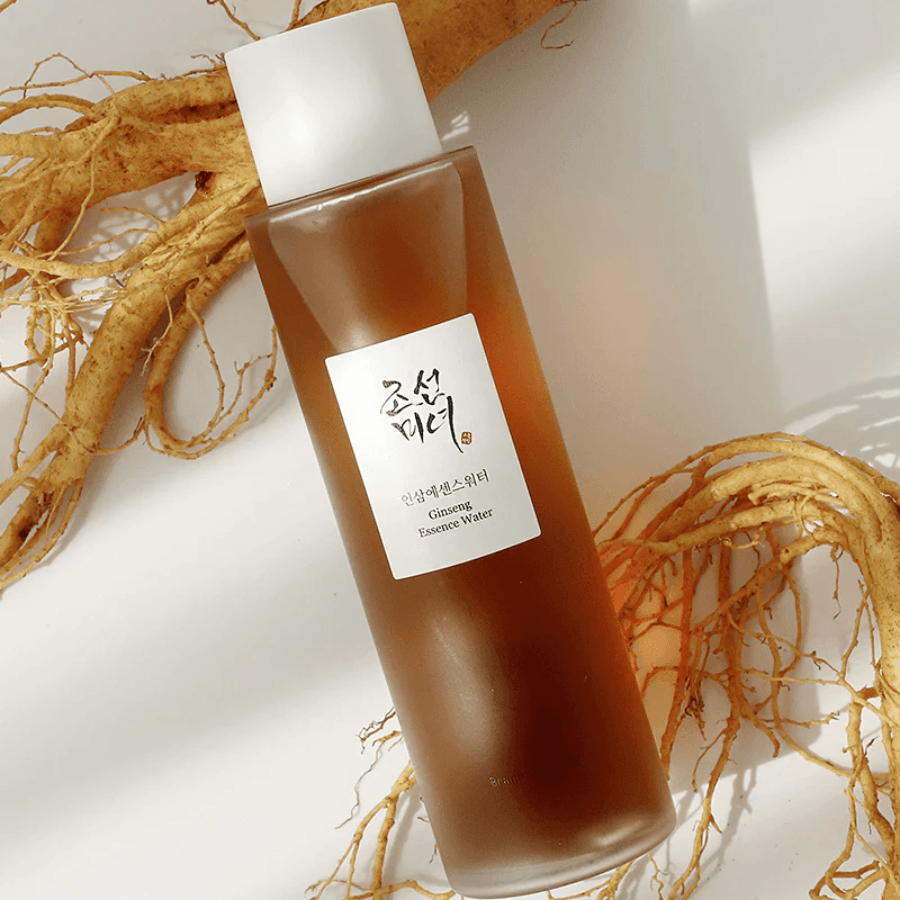 Beauty of Joseon Ginseng Essence Water: Refreshing hydrating essence. Revitalizes skin, regulates sebum, smooths texture.