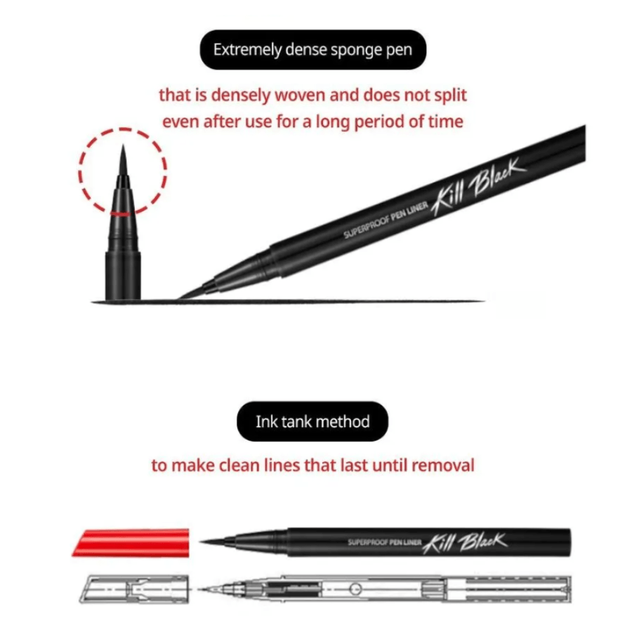 CLIO Superproof Pen Liner Kill Brown #04 Maroon Brown - UShops