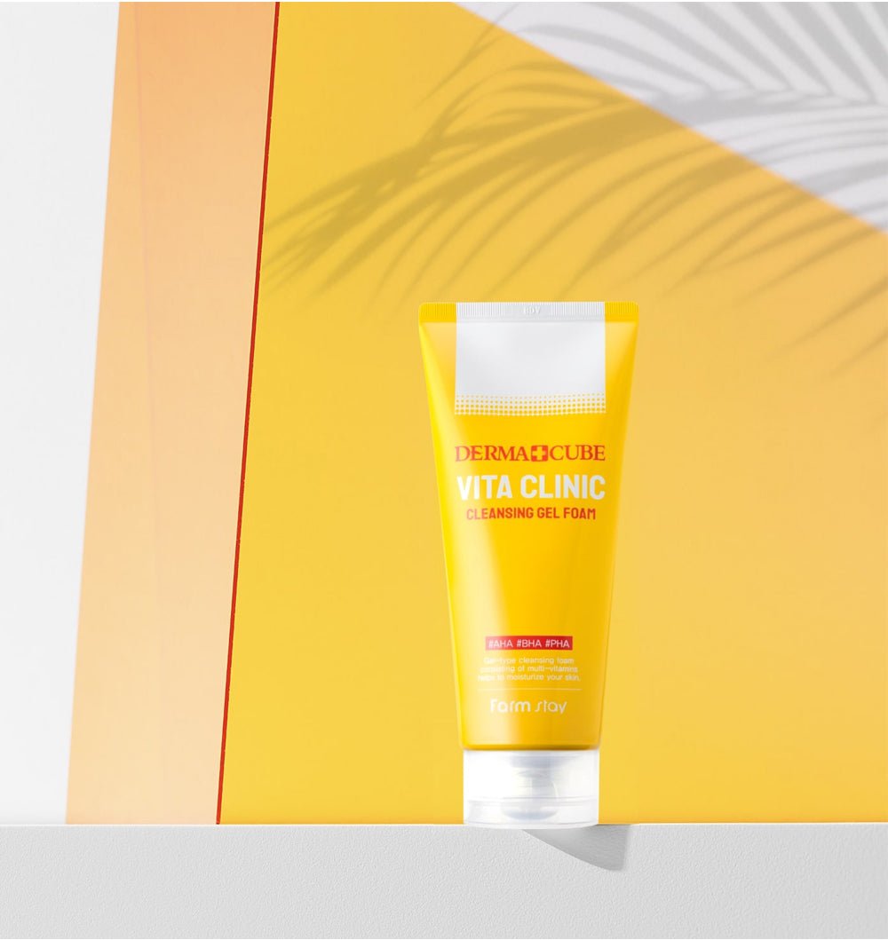Derma Cube Vita Clinic Cleansing Gel Foam (180ml) - UShops
