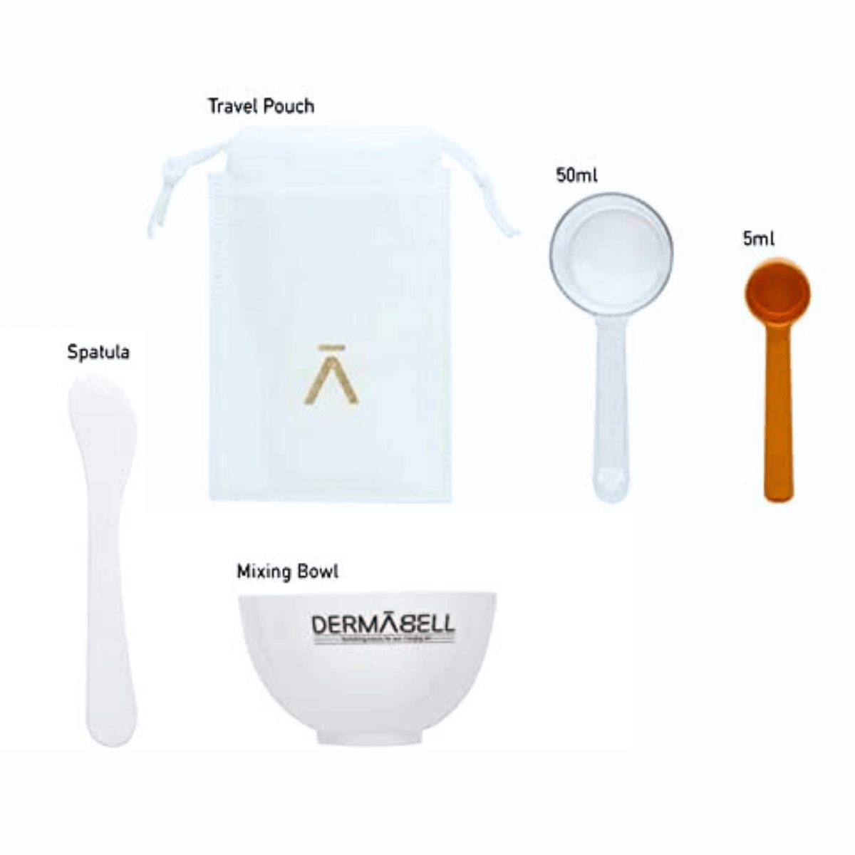 DERMABELL Face Mask Mixing Bowl Set - UShops