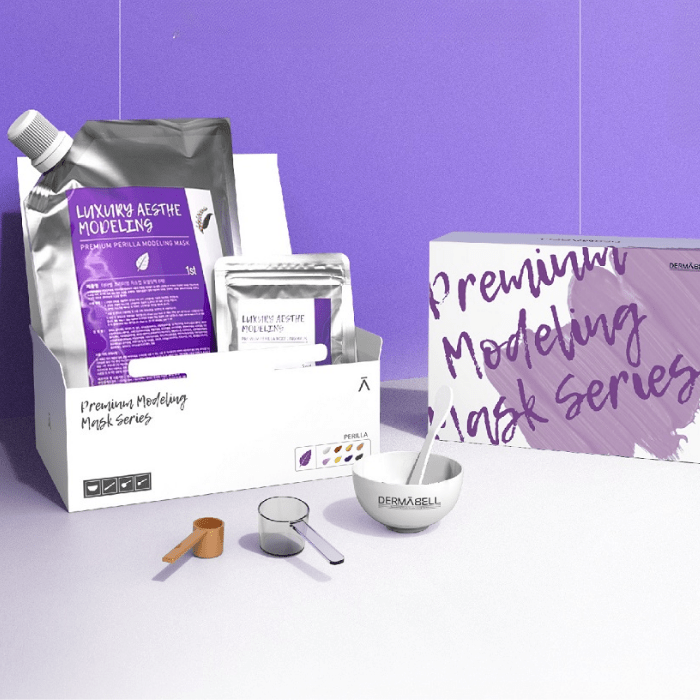 DERMABELL Hydro Jelly Mask - Premium Perilla Modeling Pack - UShops