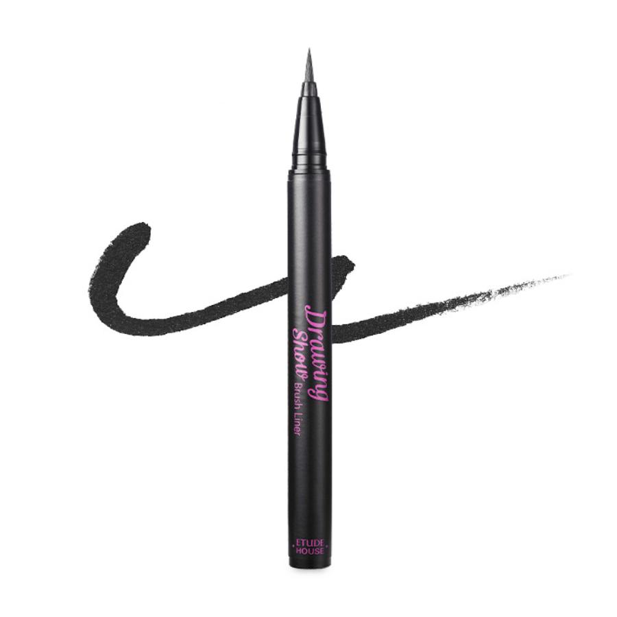 ETUDE Drawing Show Brush Eyeliner #BK801 Black - UShops