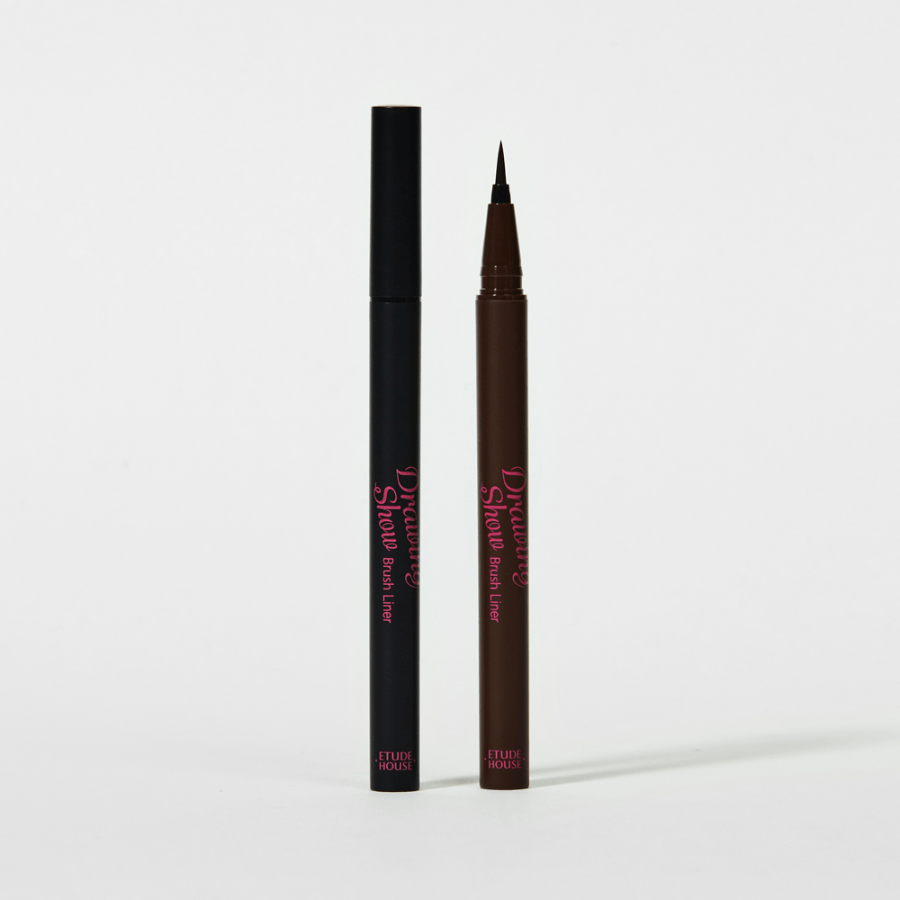 ETUDE Drawing Show Brush Eyeliner #BK801 Black - UShops