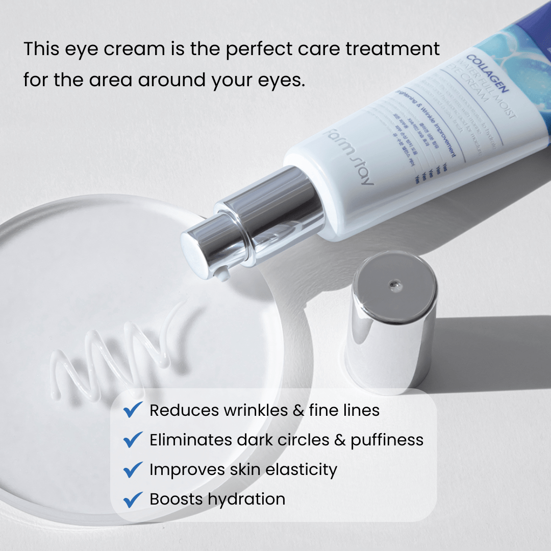 Farmstay Collagen Water Full Moist Eye Cream (50ml) - UShops