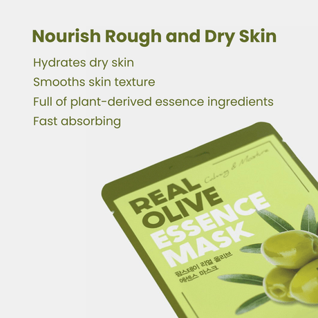 Farmstay Real Olive Essence Mask (10 sheets) - UShops