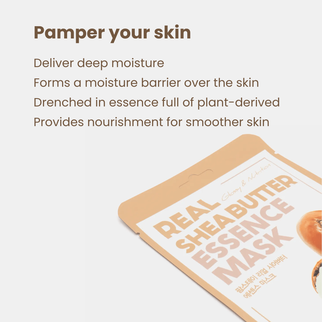 Farmstay Real Shea Butter Essence Mask (10 sheets) - UShops