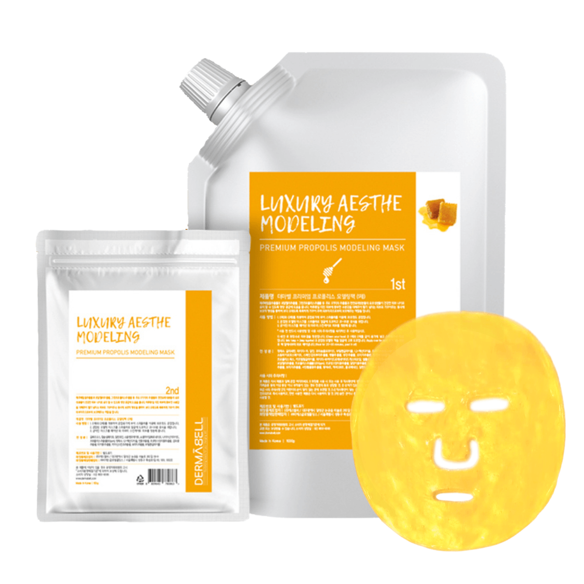 Hydro Jelly Modeling Mask - Propolis Honey - Dermabell - Ushops - Korean Skin Care