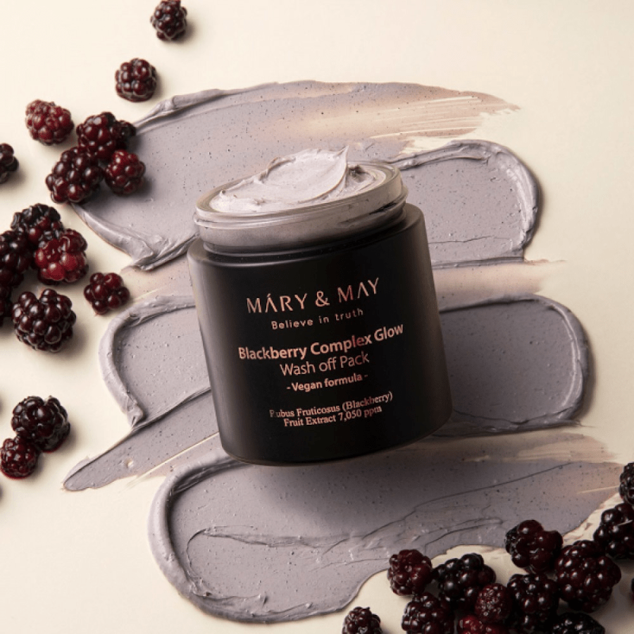 Mary&May Blackberry Complex Glow Wash Off Pack (30g/125g) - UShops