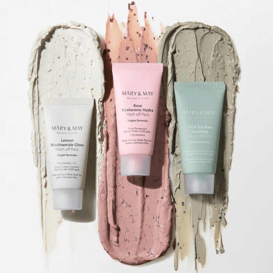 Mary&May Rose Hyaluronic Hydra Wash Off Pack 30g - UShops