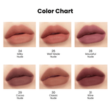 Peripera Ink Velvet Lip Tint Nude-Brew Collection (6 Colors) - UShops, All-day comfortable coverage